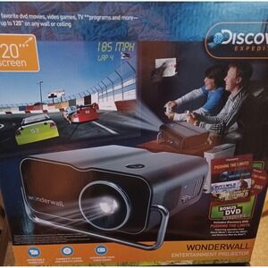 Video Game Projector Discovery Wonderwall Expedition Entertainment LCD Projector